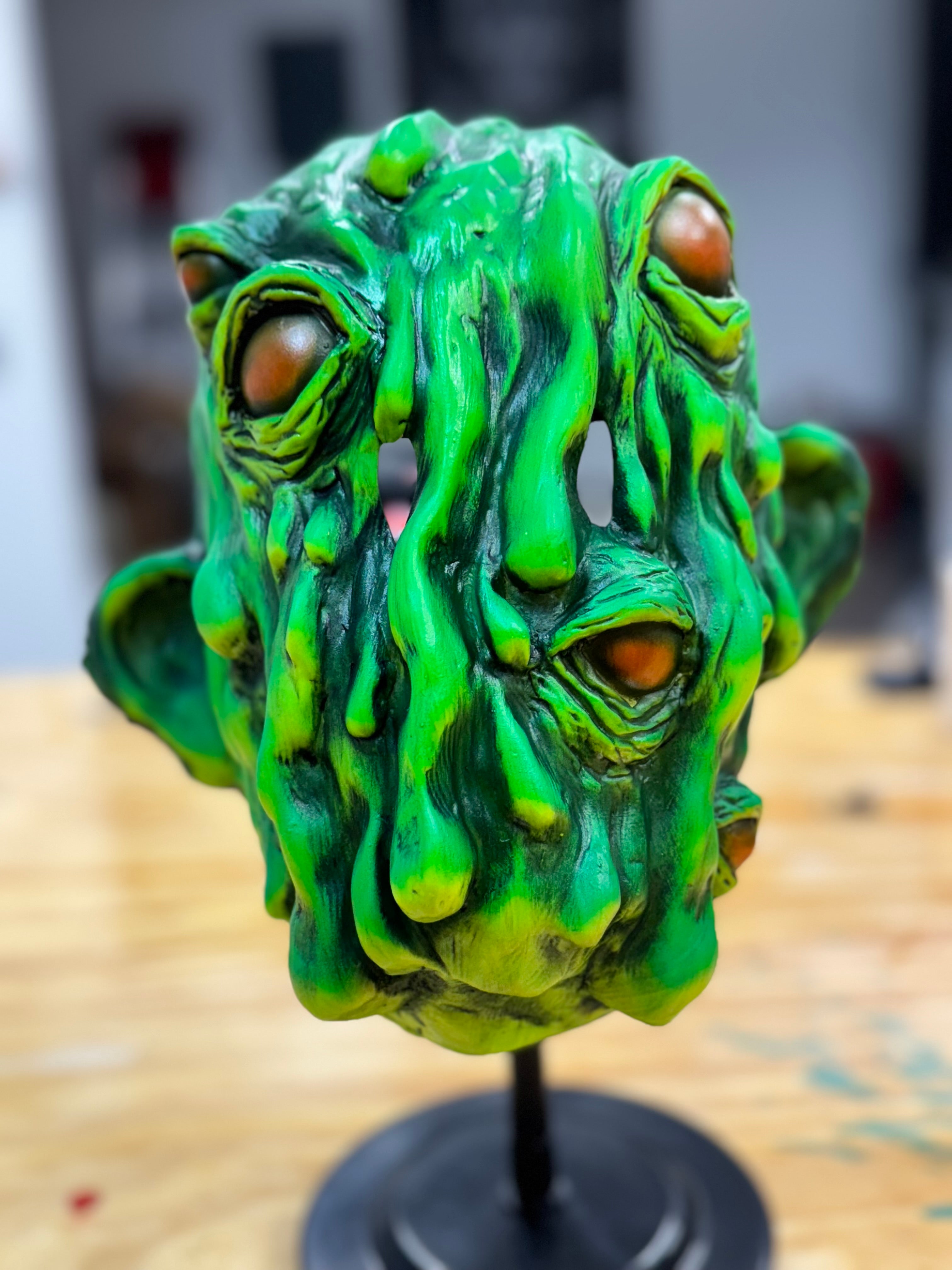 ECO CREEP - Slime Man - Latex Mask